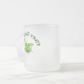 Drumset - groen matglas koffiemok (Voorkant links)