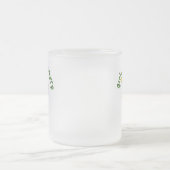 Drumset - groen matglas koffiemok (Center)