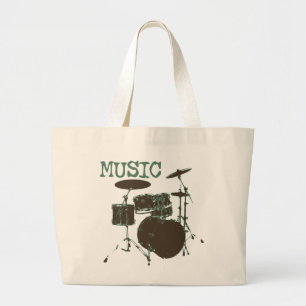 Drumset Grote Tote Bag
