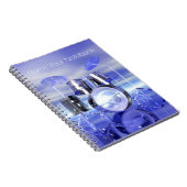 Drumset op de laptop voor elke muziek notitieboek (Rechterzijde)