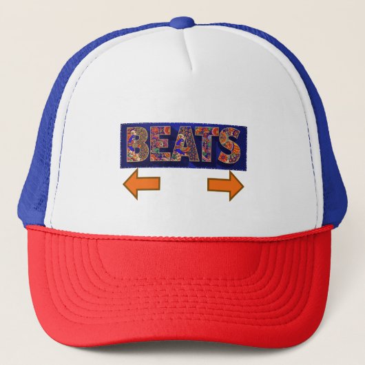 drumslagen trucker pet (Voorkant)