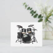 Drumstel Briefkaart (Staand voorkant)