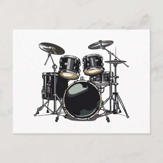 Drumstel Briefkaart (Voorkant)