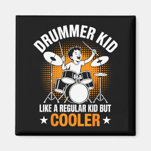 Drumstel Drums Liefhebber Percussionist Drummer Ki Magneet