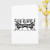 drumstel kaart (Gele Bloem)