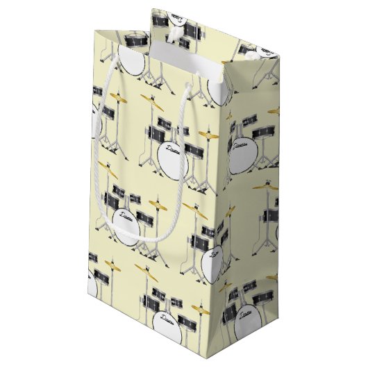 drumstel-leerkracht klein cadeauzakje (Achterkant Gekanteld)