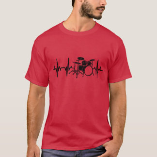 Drumstel Pulse Line vriend T-shirt