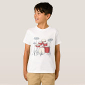 drumstel t-shirt (Voorkant volledig)