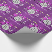 Drumstel Verjaardag Cadeaupapier (Hoek)