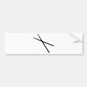 drumsticks bumpersticker