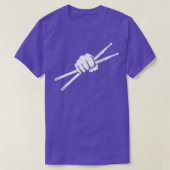 Drumsticks Drummer Drumset Drums Gift T-shirt (Design voorkant)