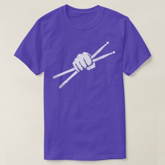 Drumsticks Drummer Drumset Drums Gift T-shirt (Design voorkant)