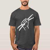 Drumsticks drummer t-shirt (Voorkant)