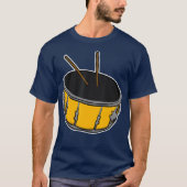 Drumsticks en drummer Gift Drums T-shirt (Voorkant)
