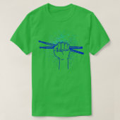 Drumsticks Rock Drummer Drums T-shirt (Design voorkant)
