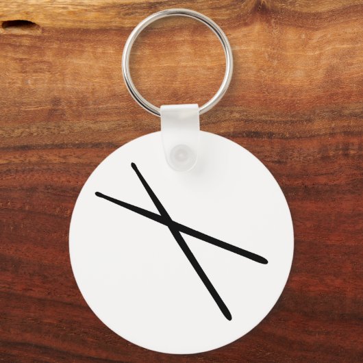 drumsticks sleutelhanger (Voorkant)