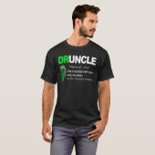 Druncle Net als een normale oom alleen Drunker Iri T-shirt (Voorkant volledig)