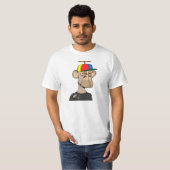drunk bored monkey avatar t-shirt (Voorkant volledig)