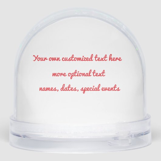 Drunk Duck Christmas Snow Globe Sneeuwbol (Achterkant)