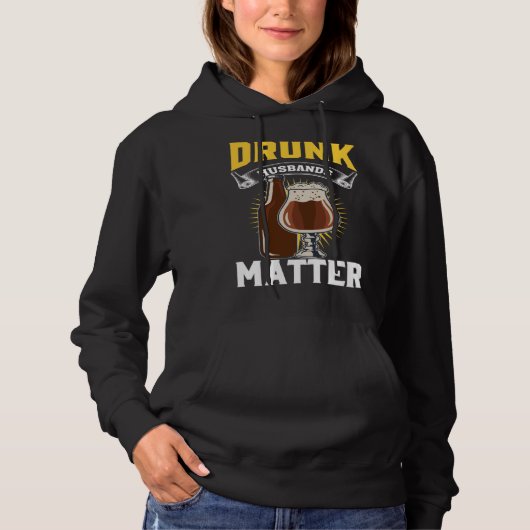 Drunk Husband Matter Beer For Husband And Wife  2 Hoodie (Voorkant)