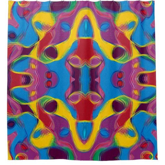 Drunk on Candy Douchegordijn (Voorkant)