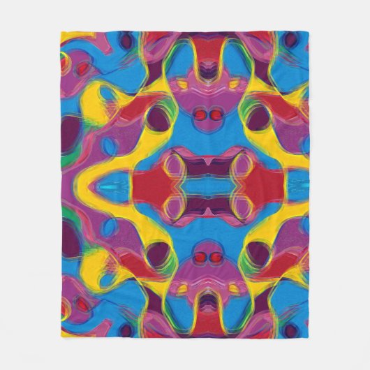 Drunk on Candy Fleece Deken (Voorkant)