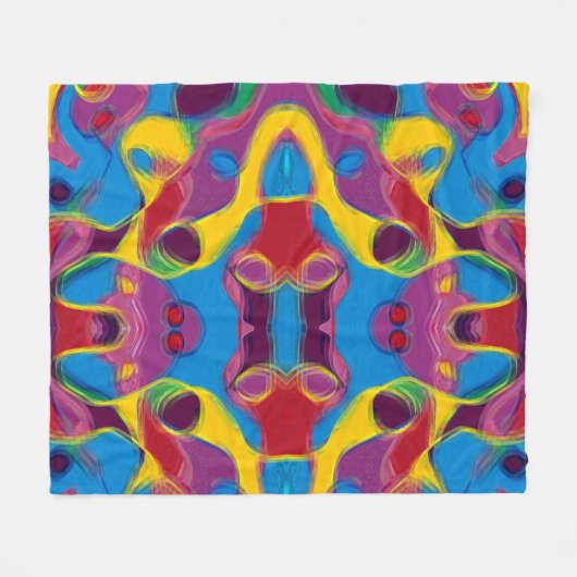 Drunk on Candy Fleece Deken (Voorkant (Horizontaal))