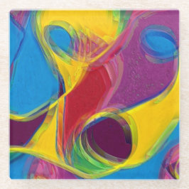 Drunk on Candy Glazen Onderzetter