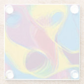 Drunk on Candy Glazen Onderzetter (Achterkant)