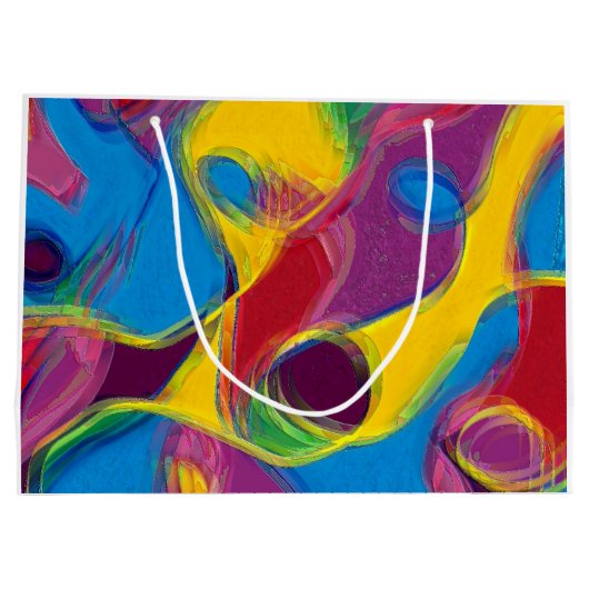 Drunk on Candy Groot Cadeauzakje (Achterkant)