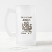 Drunk Raccoon Matglas Bierpul (Links)