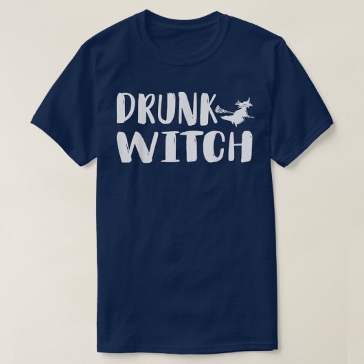 Drunk witch halloween 3150315  t-shirt (Design voorkant)