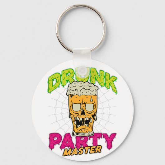 Drunk Zombie Keychain (Voorkant)