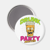 Drunk Zombie Magnet (Voorkant / Achterkant)
