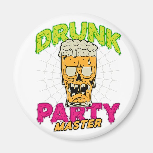 Drunk Zombie Magnet (Voorkant)
