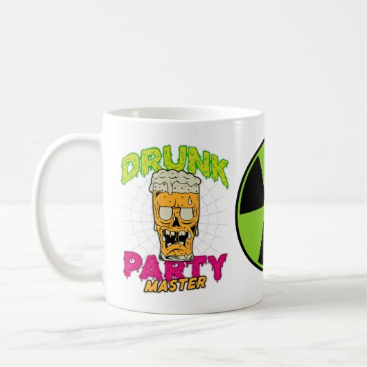 Drunk Zombie Mug Koffiemok (Links)