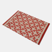 Drunkard's Path quilt Deurmat (Schuin)