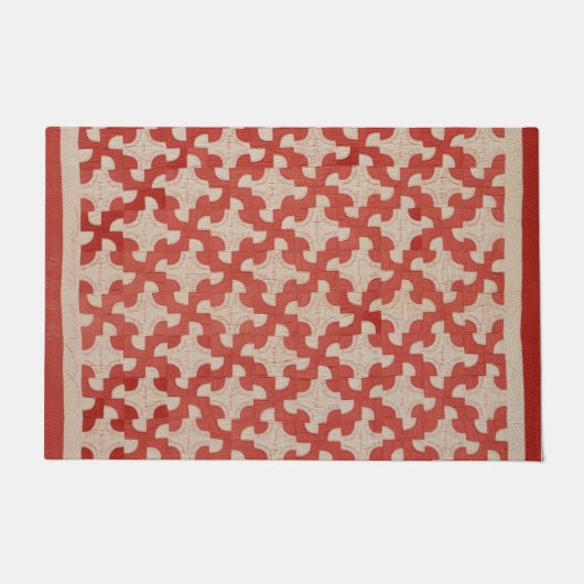 Drunkard's Path quilt Deurmat (Voorkant)