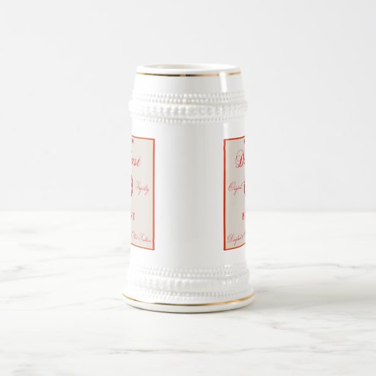 Drunkast Podcast Beer Stein Bierpul (Center)