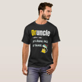 Drunkel als een normale oom alleen maar Drunker Fu T-shirt (Voorkant volledig)