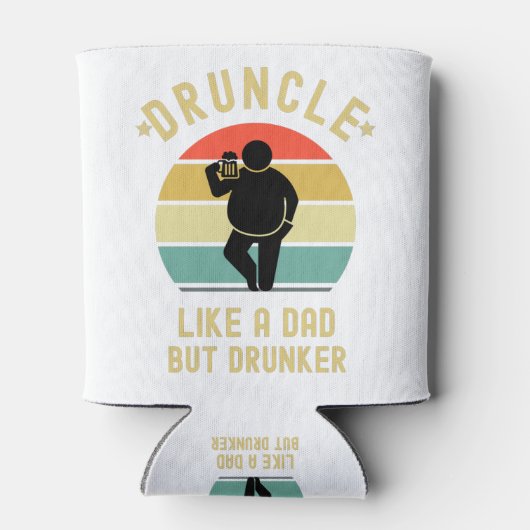 Drunkelen als een vader, maar een drunker blikjeskoeler (Achterkant)