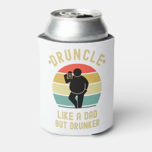 Drunkelen als een vader, maar een drunker blikjeskoeler (Blikje Achterkant)