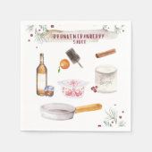 Drunken Cranberry Sauce | Vrijdag Servet (Voorkant)