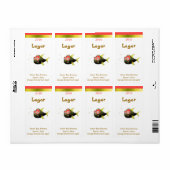Drunken Fish Humoristische Bierlabels Etiket (Full Sheet)
