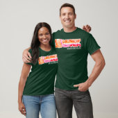 Drunken Grownups American Dad run op Beer Funny T-shirt (Unisex)