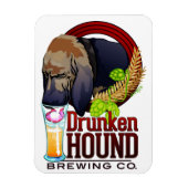 Drunken Hound Brewing Co Magnet Magneet (Verticaal)
