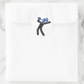 Drunken Knight Ronde Stickers (Tas)