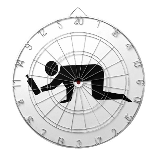 Drunken Mensen Dartbord (Voorkant)