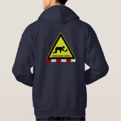 Drunken mensen die ⚠ Thaise ⚠ kruisen Hoodie (Achterkant)