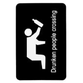 Drunken mensen die ⚠ Thaise ⚠ kruisen Magneet (Verticaal)